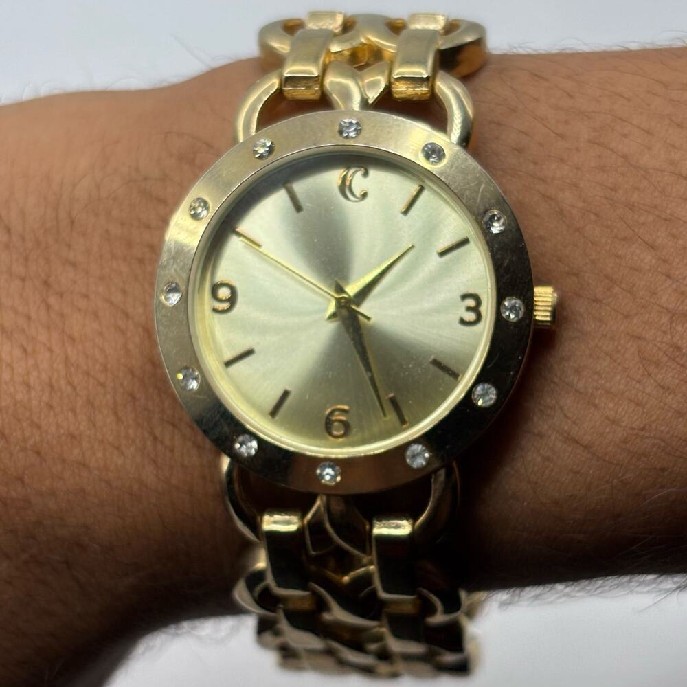 Gold Charming Charlie Men's Watch